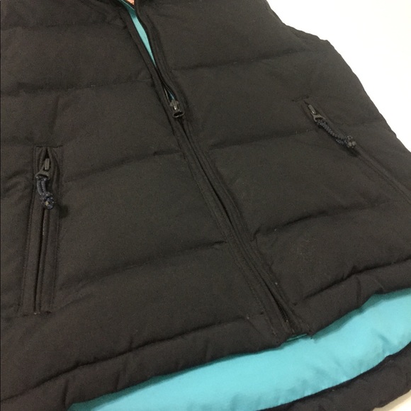 Vtg  Kids Premium Unionbay Navy/ Teal Duck Down Puffer Vest - Picture 4 of 10